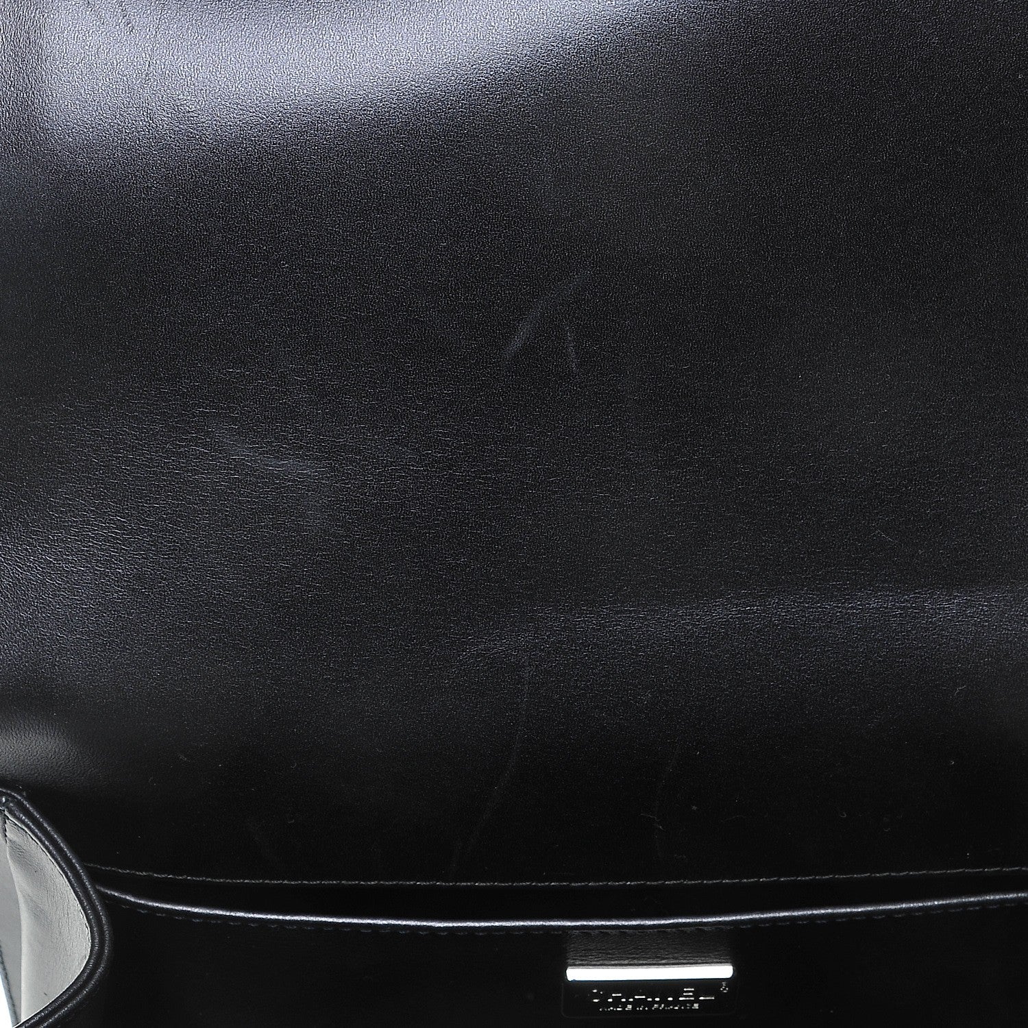 Chanel Embellished Python Medium Boy Flap Dark Purple 7 of 9