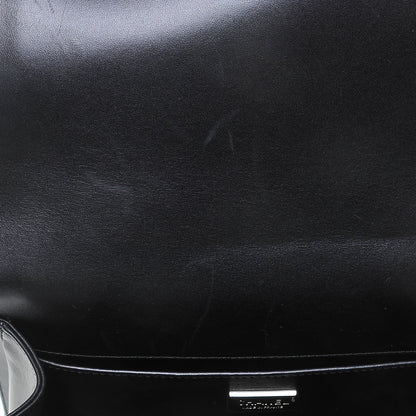 Chanel Embellished Python Medium Boy Flap Dark Purple 7 of 9