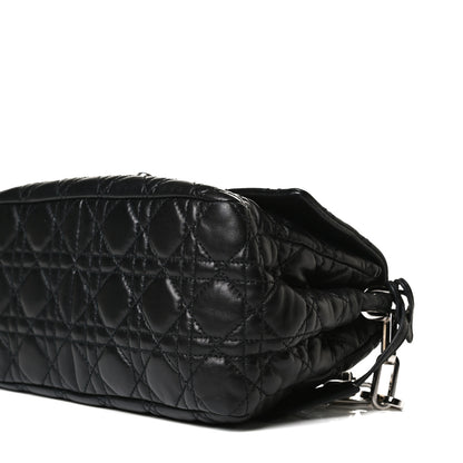 Christian Dior Lambskin Cannage New Lock Flap Black 11 of 14