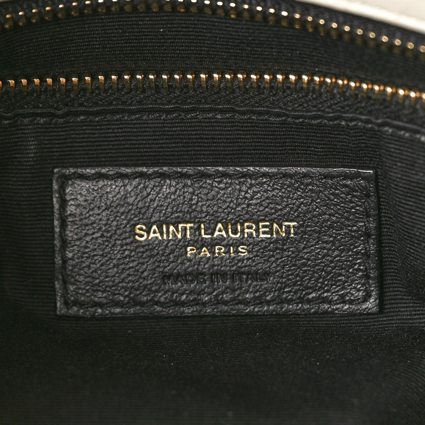Lambskin Quilted Medium Loulou Puffer Monogram Chain Satchel Crema Soft