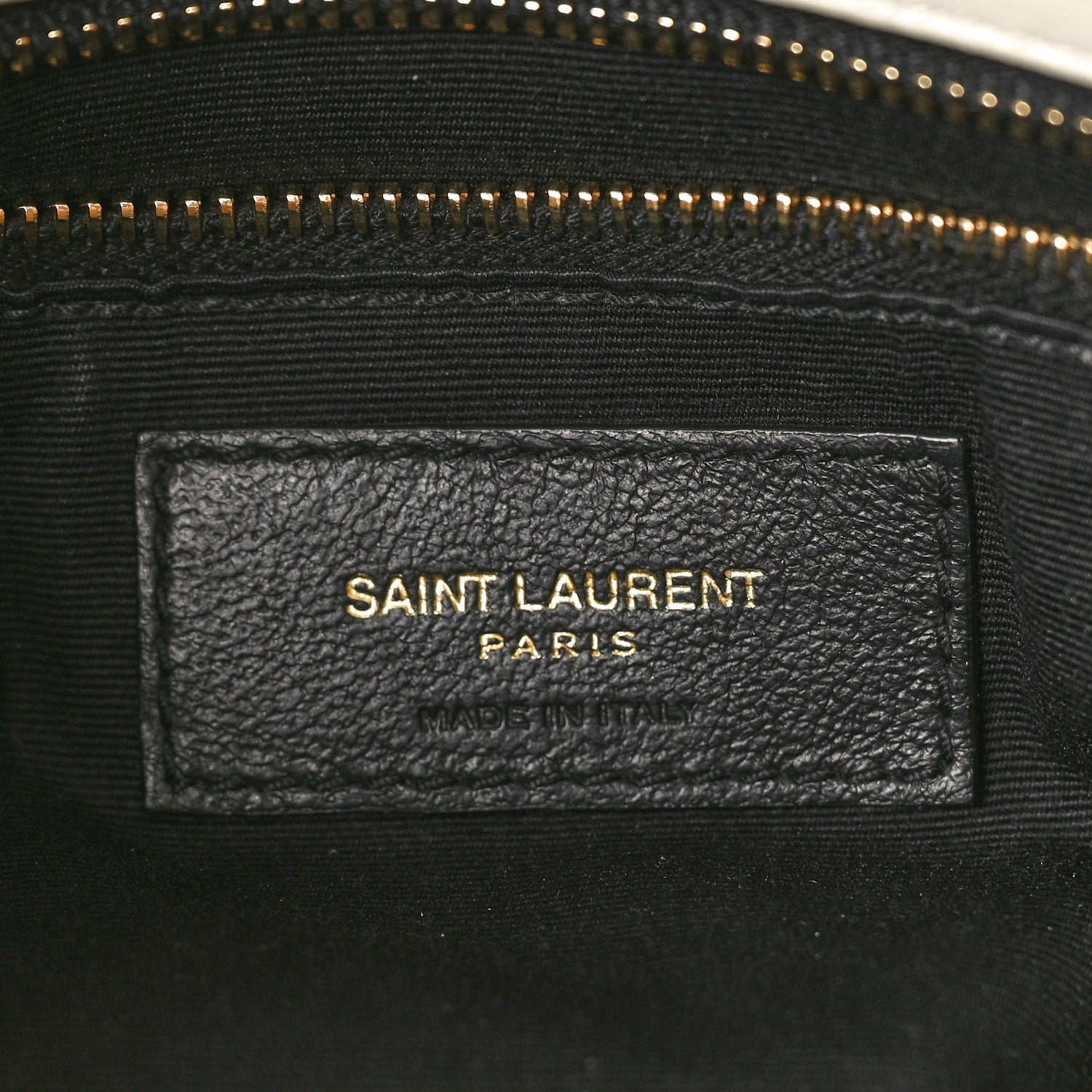 Saint Laurent Lambskin Quilted Medium Loulou Puffer Monogram Chain Satchel Crema Soft 6 of 10