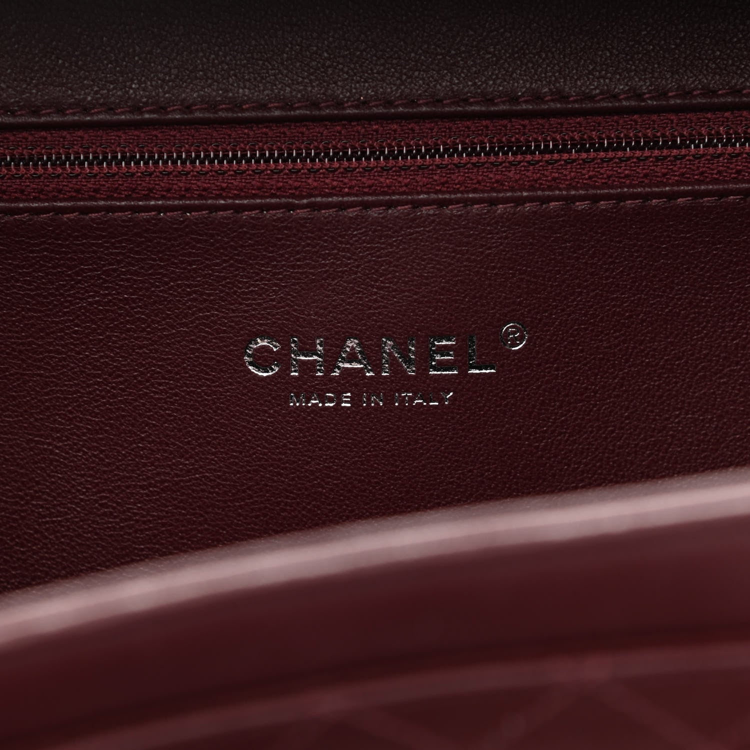 Chanel Metallic Caviar Quilted Large CC Filigree Vanity Case Silver 6 of 13