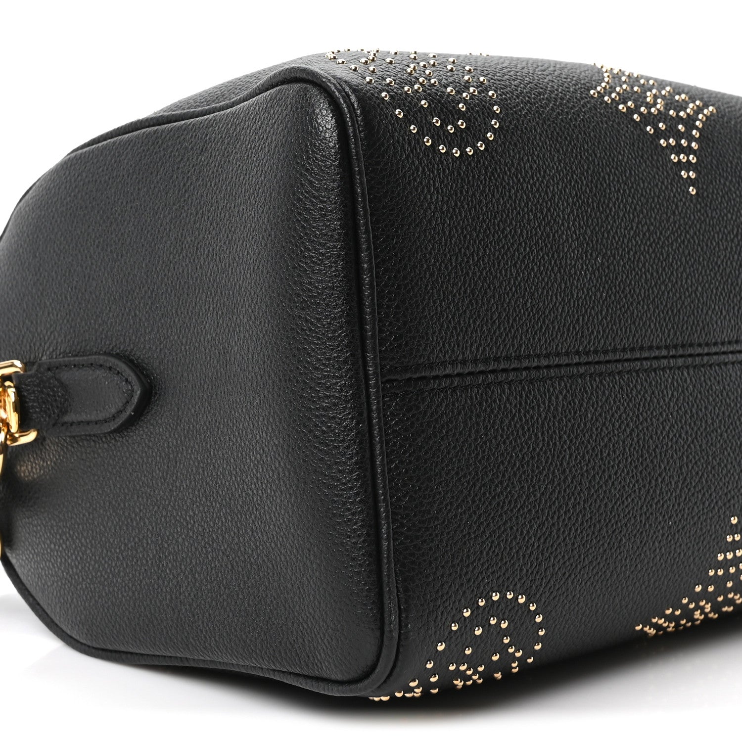 Louis Vuitton Empreinte Monogram Giant Studded Speedy Bandouliere 25 Black 8 of 9