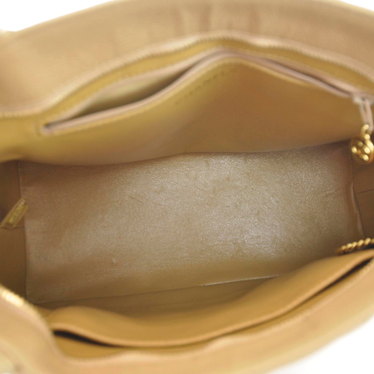 Caviar Quilted Medallion Tote Beige