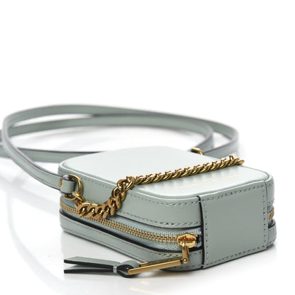 Marc Jacobs Smooth Calfskin The Mini Vanity Crossbody Bag Marine Green 4 of 9