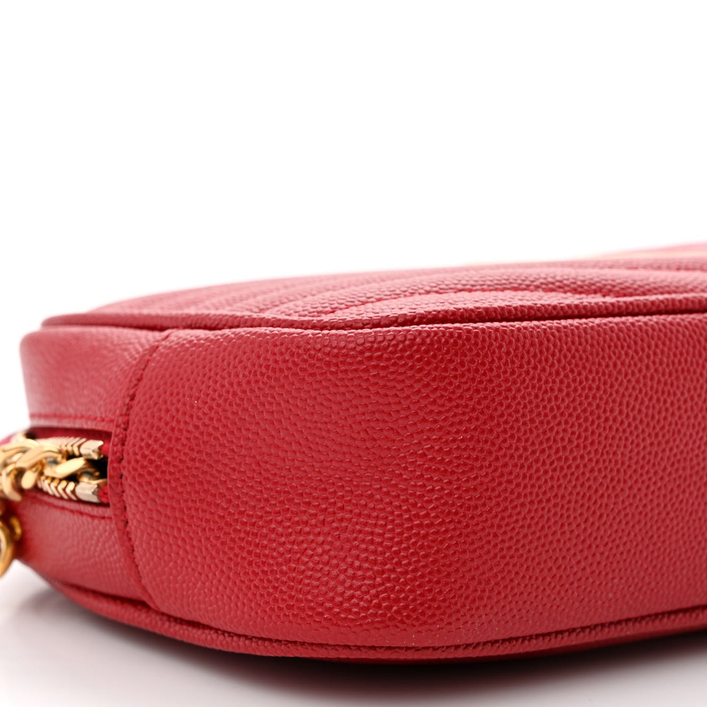 Grain De Poudre Matelasse Monogram Mini Lou Camera Bag Opyum Red