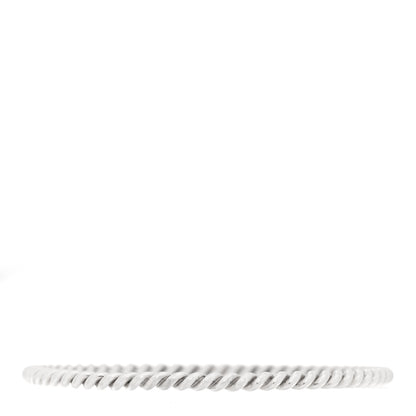 Tiffany Sterling Silver Twist Rope Bangle Bracelet 2 of 3