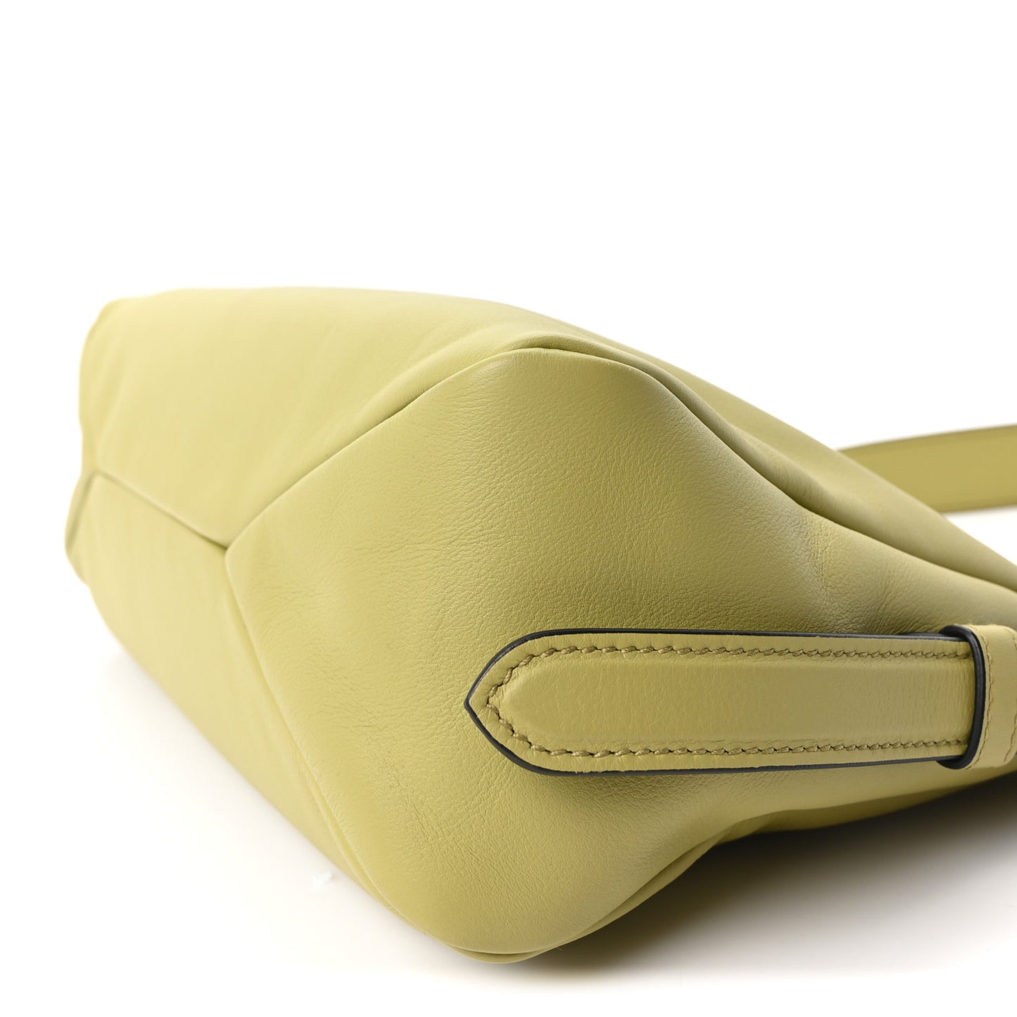 Soft Calfskin Medium Aimee Shoulder Bag Pistachio