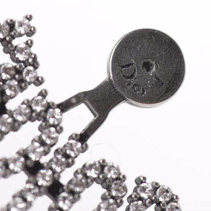 Christian Dior Palladium Crystal J'adior Earrings 4 of 4