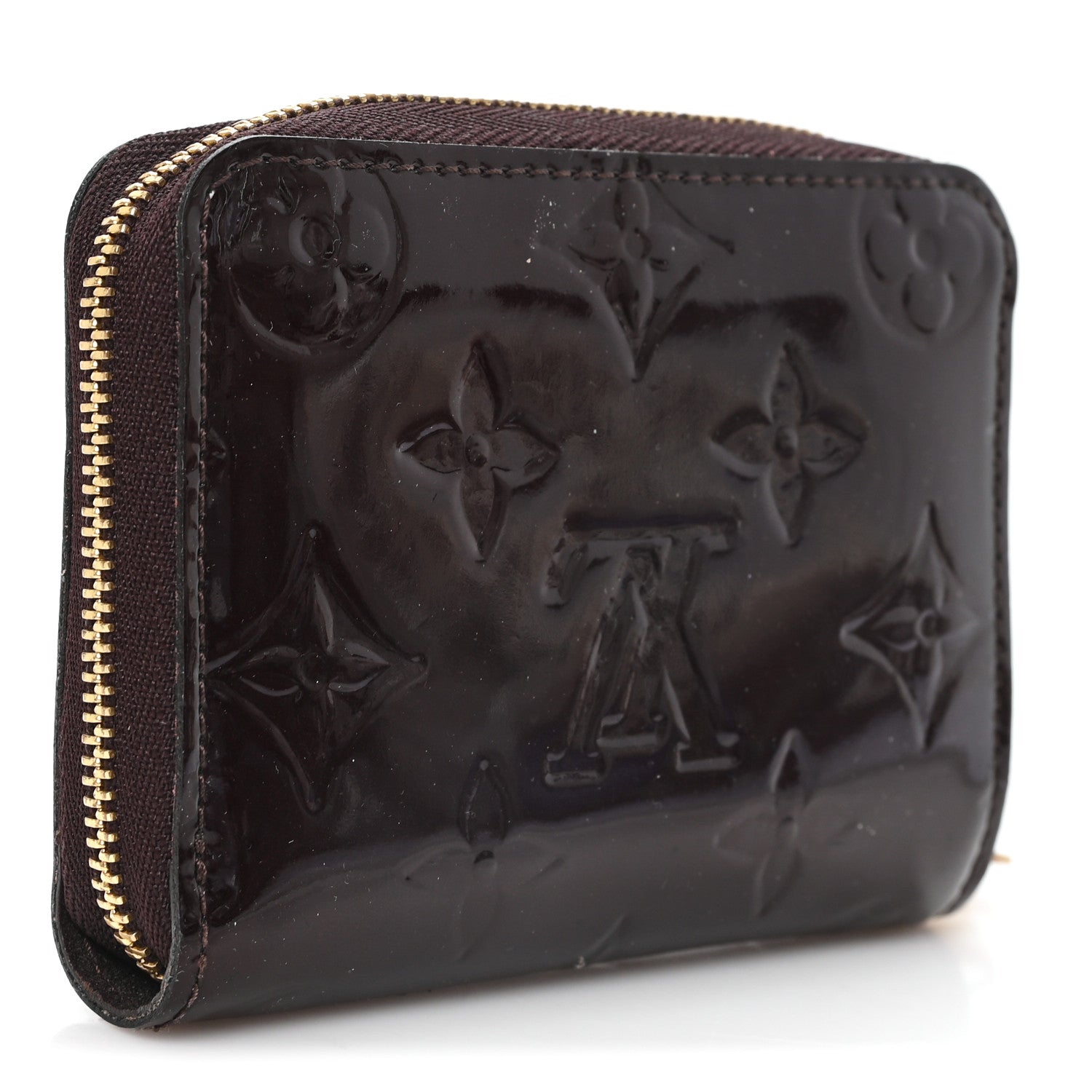 Louis Vuitton Vernis Zippy Coin Purse Amarante 3 of 6