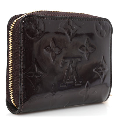 Louis Vuitton Vernis Zippy Coin Purse Amarante 3 of 6