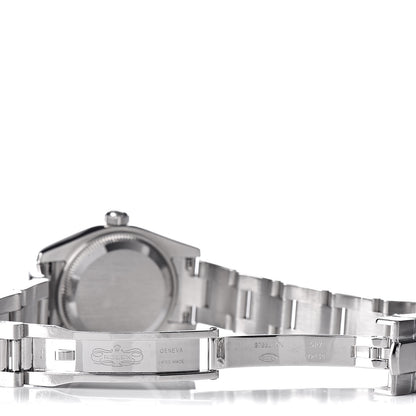 Rolex Stainless Steel 26mm Oyster Perpetual Datejust Watch Silver Roman 179160 5 of 7