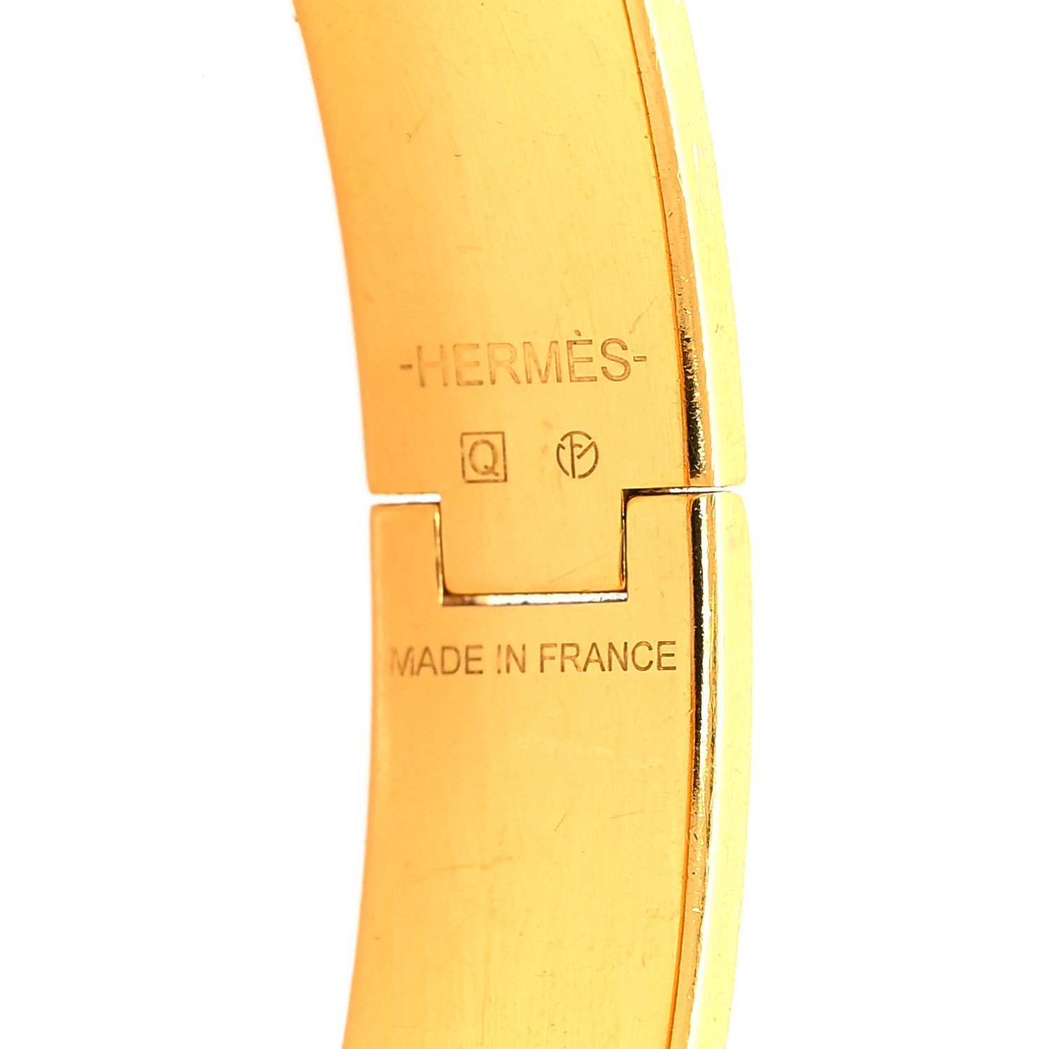 Hermes Enamel Narrow Clic Clac H Bracelet PM Black 4 of 4