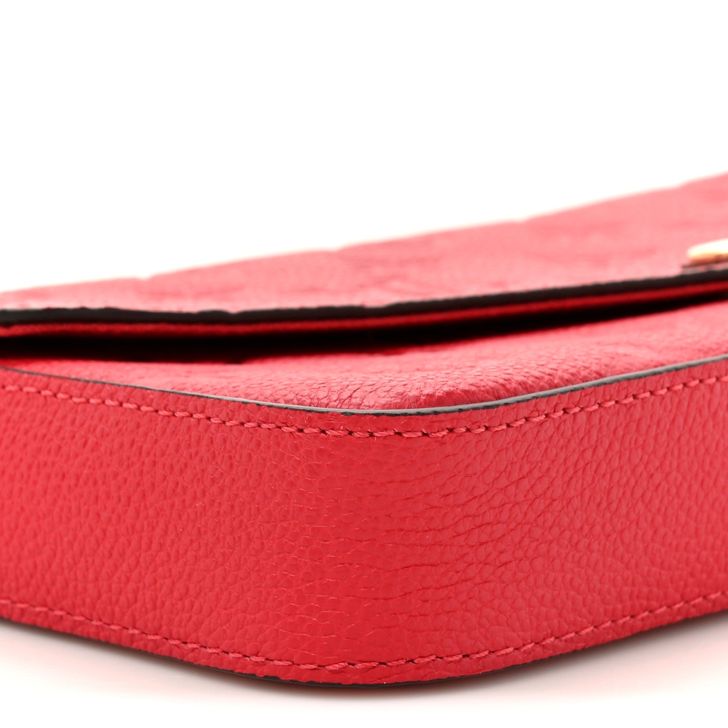 Louis Vuitton Empreinte Pochette Felicie Chain Wallet Scarlet 12 of 12