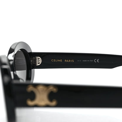 Celine Acetate Triomphe 01 Sunglasses CL 40194U Black 5 of 7