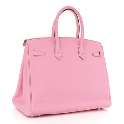 Hermes Togo Birkin 35 5P Pink 2 of 23