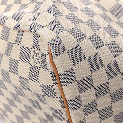 Louis Vuitton Damier Azur Keepall 50 9 of 10
