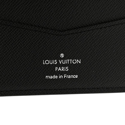 Louis Vuitton Taiga Slender Wallet Black 6 of 6