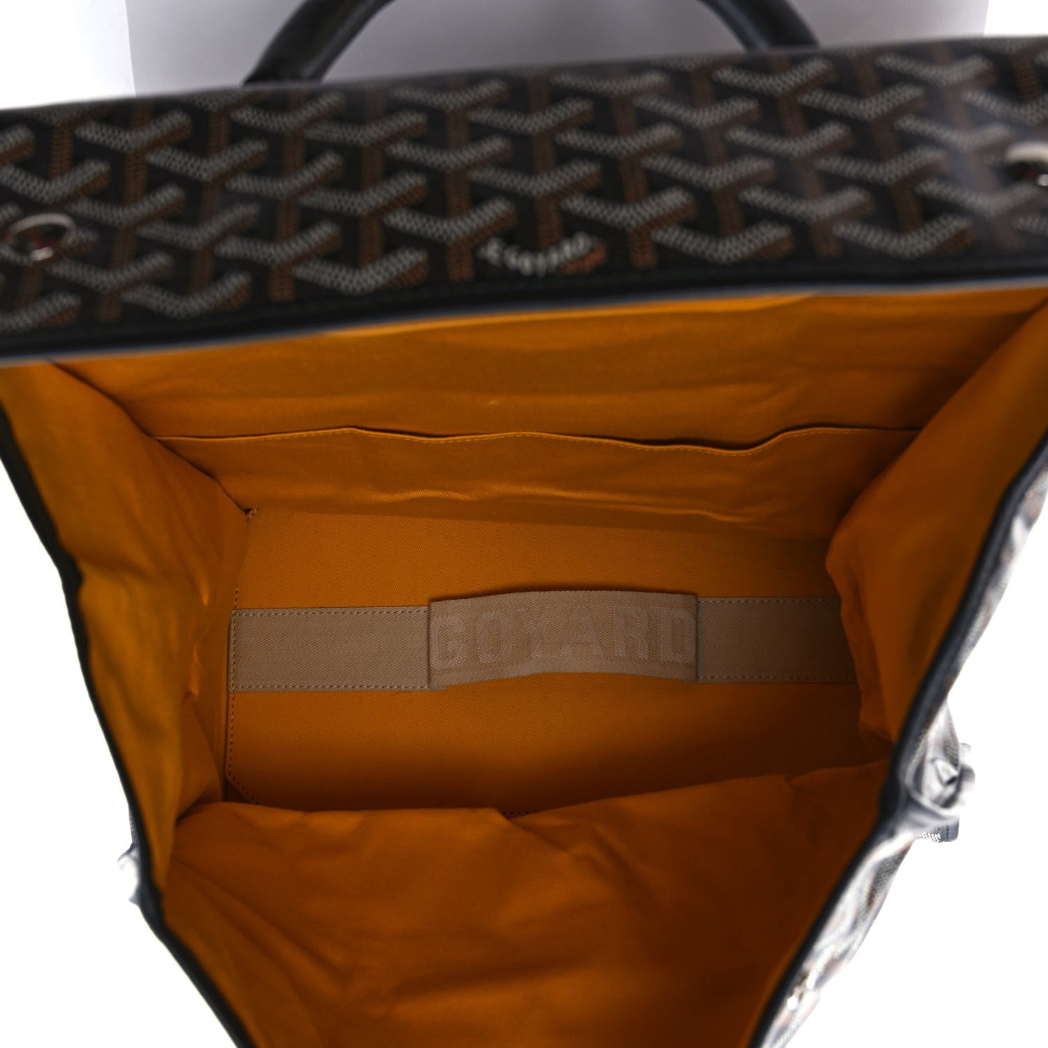 Goyard Goyardine Saint Leger Soft Briefcase Backpack Black 5 of 8