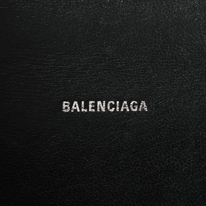 Balenciaga Metallic Textured Calfskin Hourglass Top Handle Bag XS Silver 5 of 8