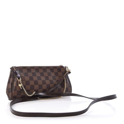 Louis Vuitton Damier Ebene Eva Clutch 3 of 10
