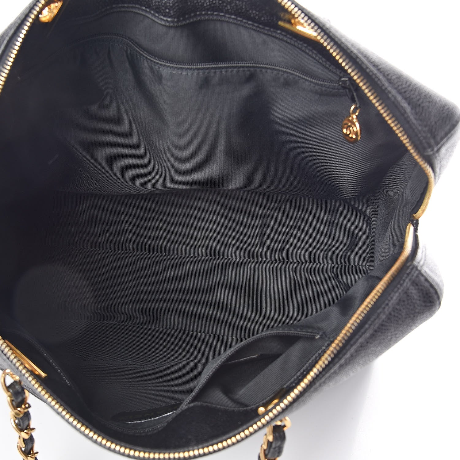 Chanel Caviar CC Timeless Tote Black 5 of 9