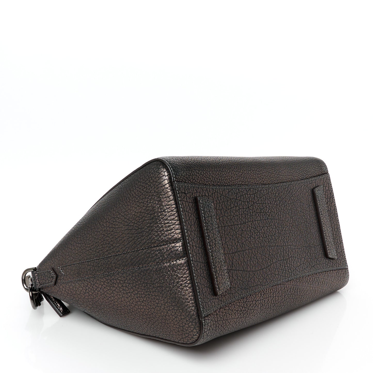 Metallic Sugar Goatskin Medium Antigona Gunmetal