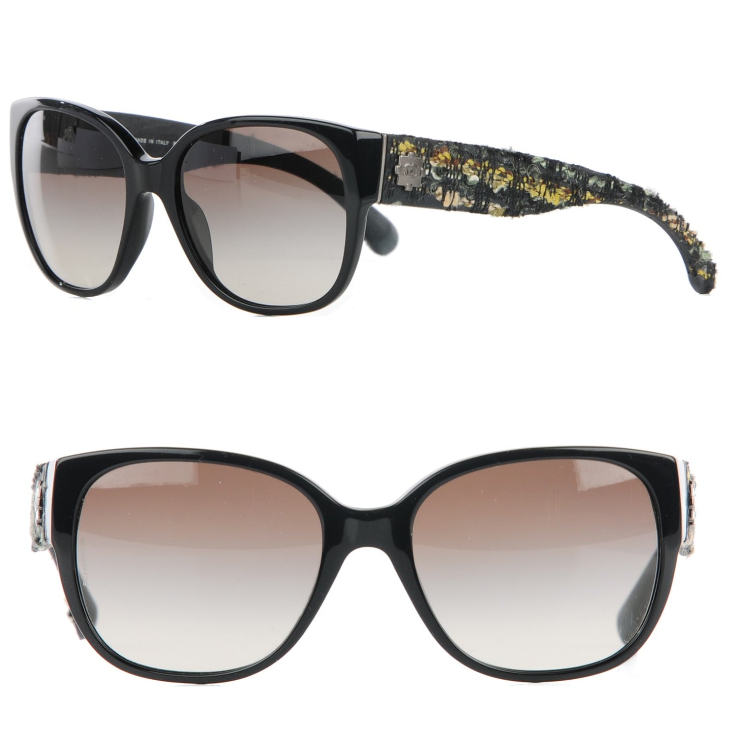Tweed Boy CC Sunglasses 5237 Green Black