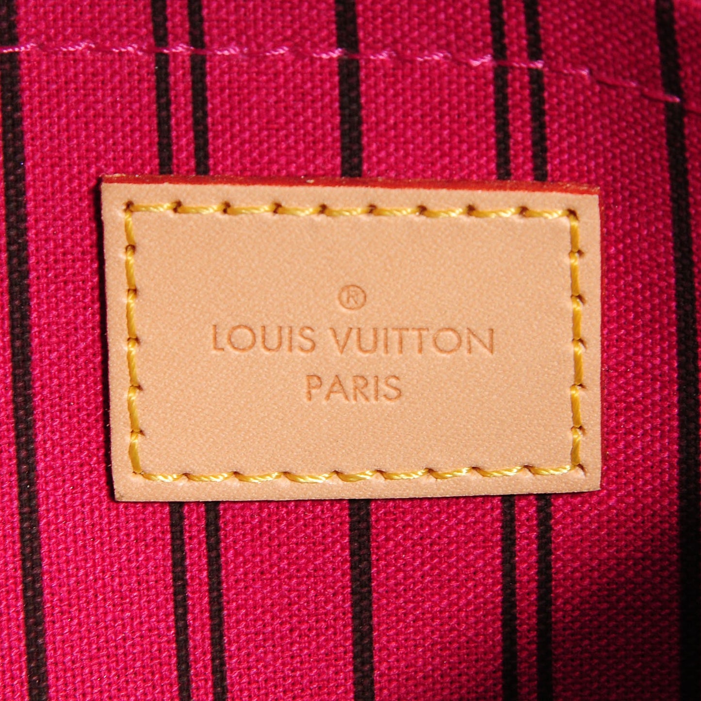 Monogram Neverfull MM GM Pochette Pivoine
