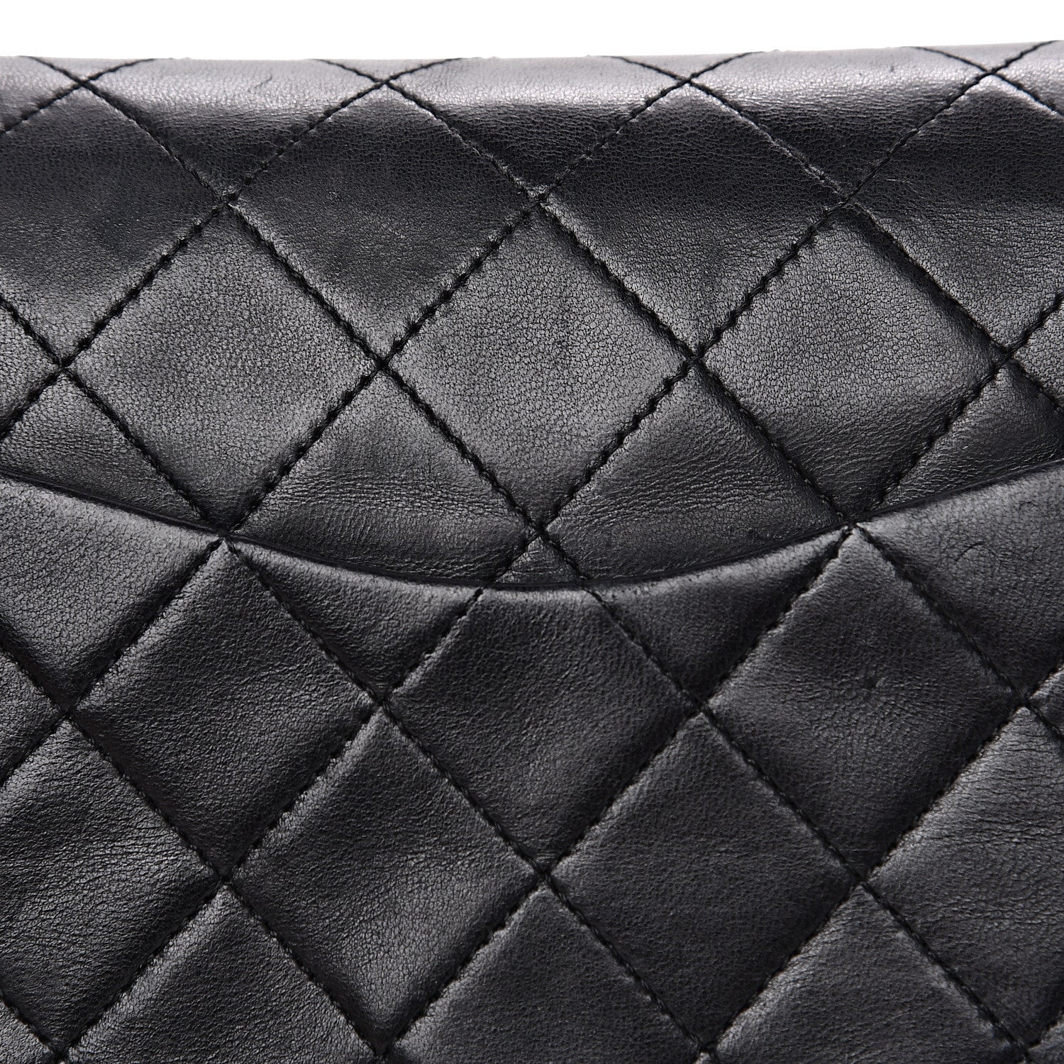 Chanel Lambskin Quilted Small Double Flap Black 12 of 20