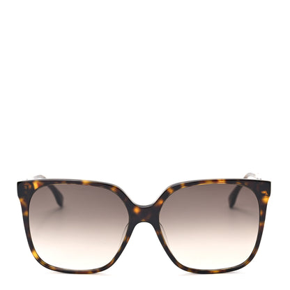 Fendi Acetate Square Sunglasses FE40030I Tortoise 2 of 6