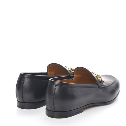 Gucci Calfskin Hosebit Mens Jordaan Loafers 5.5 Black 4 of 9
