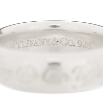 Tiffany Sterling Silver Notes Ring 48 4.5 4 of 4