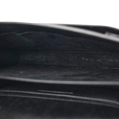 Saint Laurent Calfskin Medium Monogram Sunset Black 6 of 16
