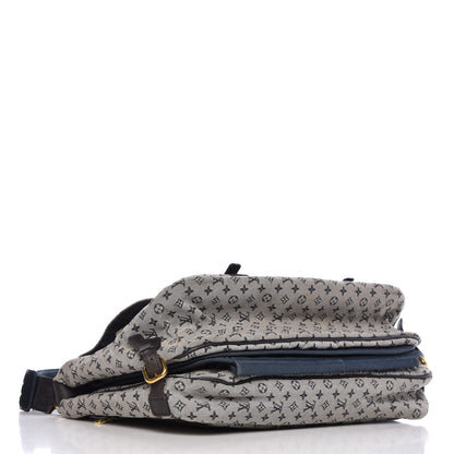 Louis Vuitton Mini Lin Sac a Langer Diaper Bag Blue 4 of 20