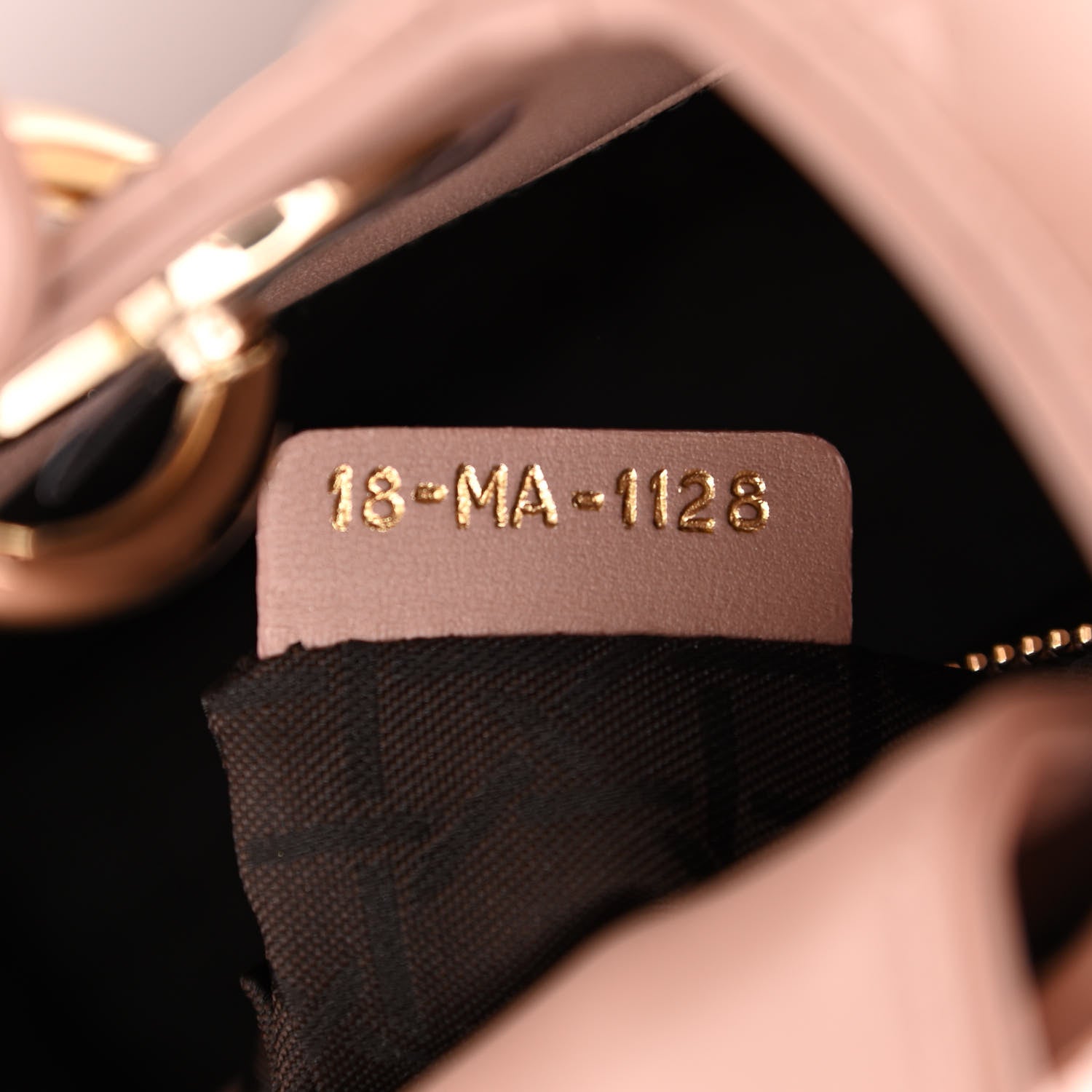 Christian Dior Lambskin Cannage Small My ABC Dior Lady Dior Blush 7 of 8