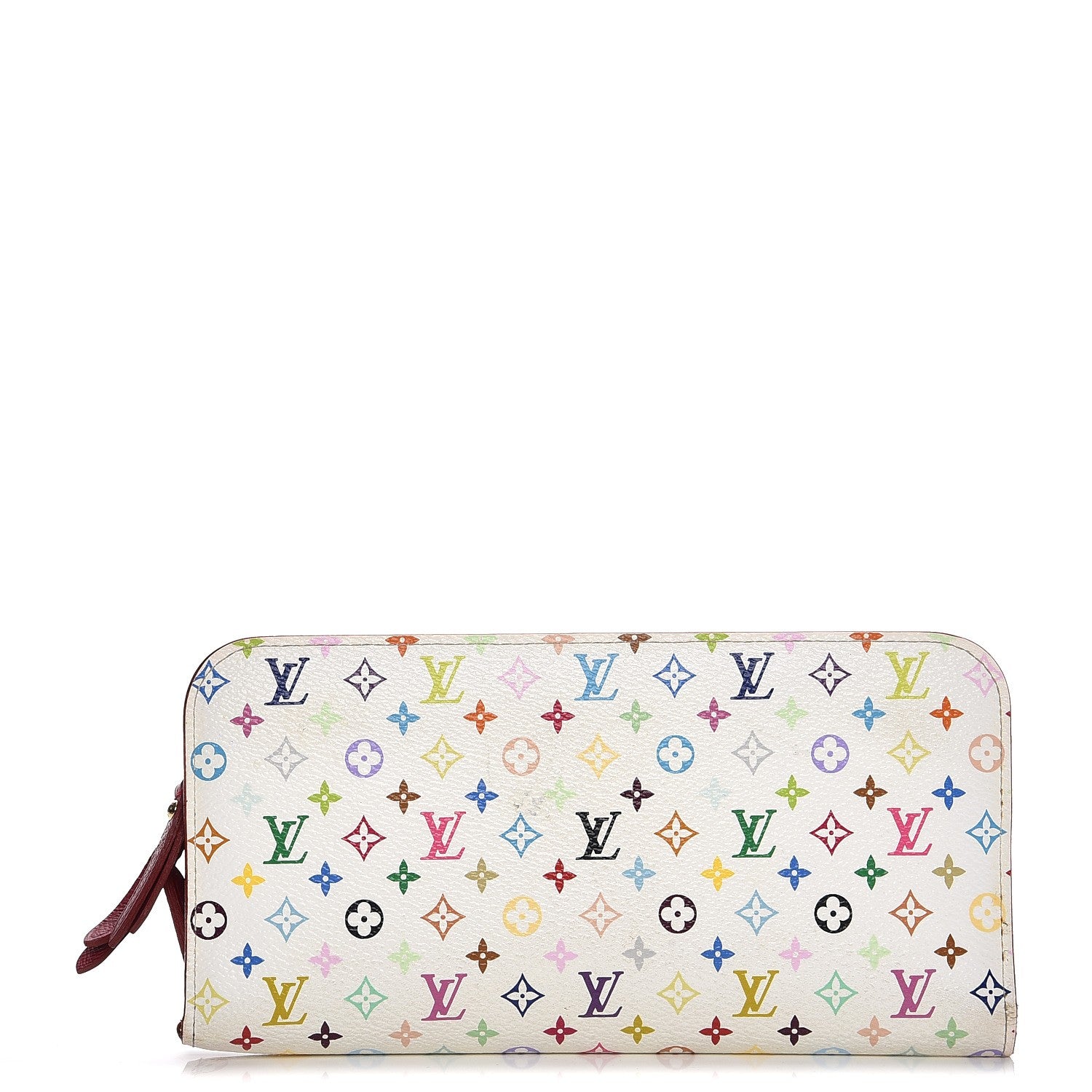 Louis Vuitton Monogram Multicolor Insolite Wallet White Eglantine 1 of 9