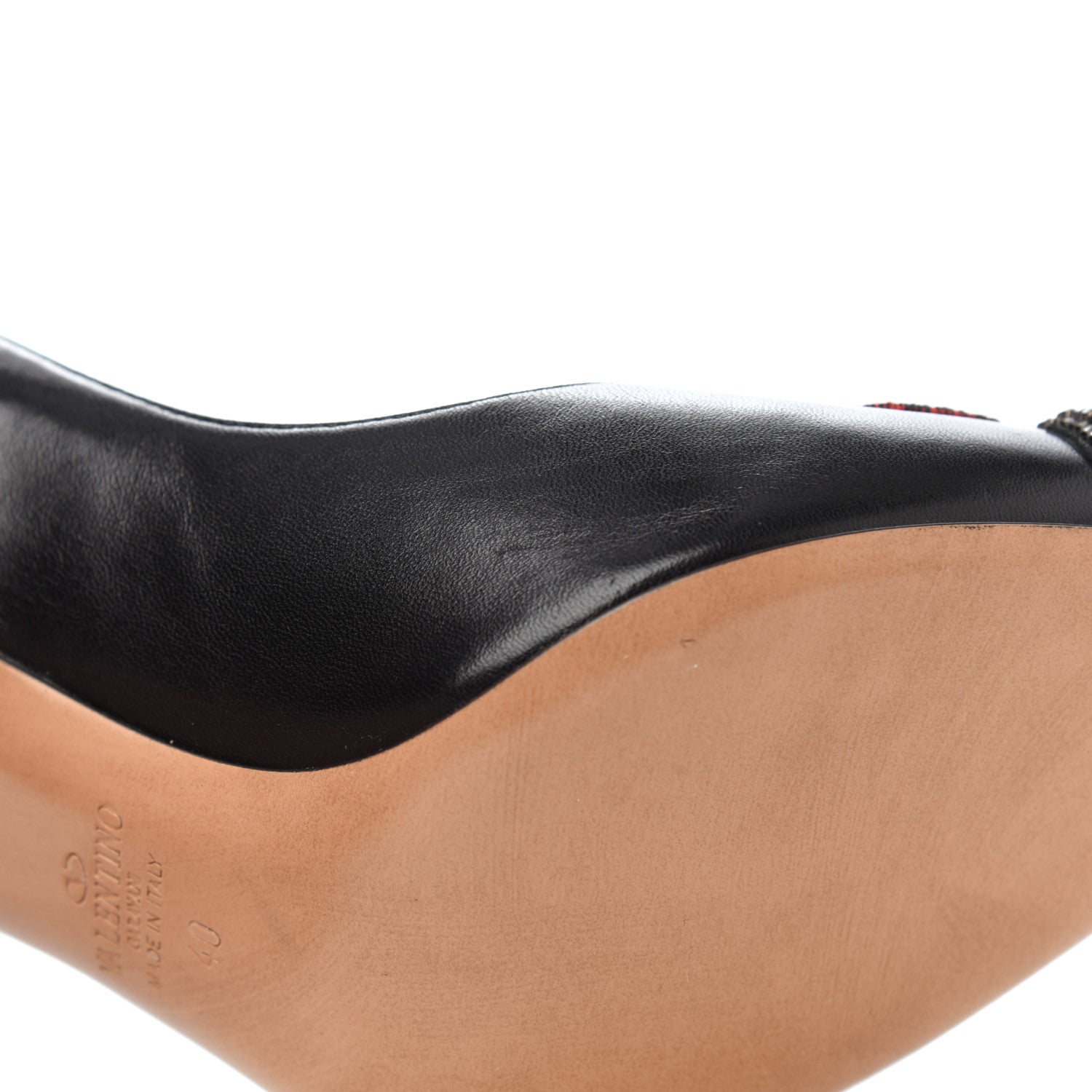 Valentino Garavani Calfskin Heart and Arrow 110mm Pumps 40 Black 13 of 18