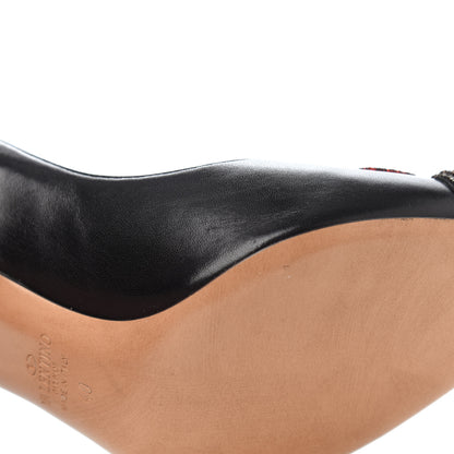 Valentino Garavani Calfskin Heart and Arrow 110mm Pumps 40 Black 13 of 18