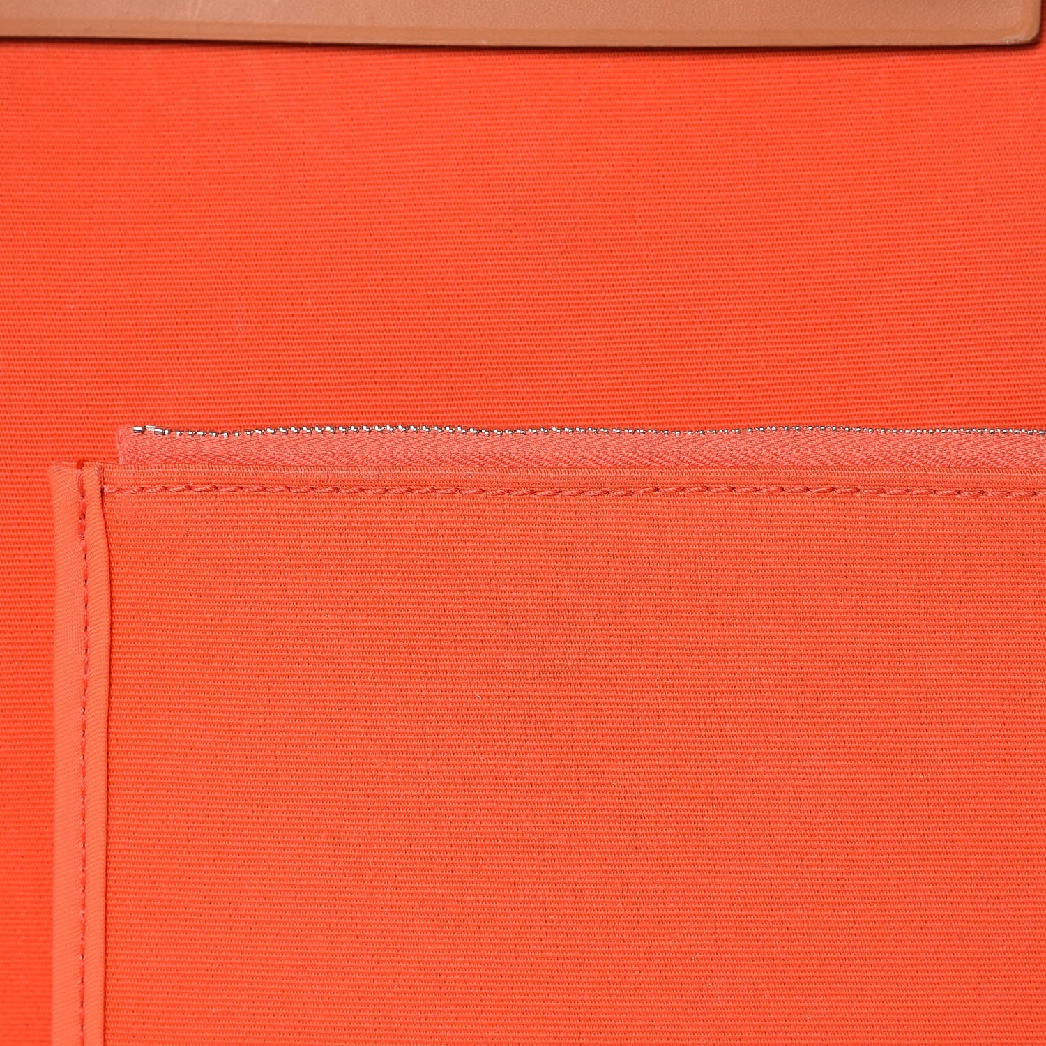 Hermes Vache Hunter Toile Herbag Zip 31 PM Orange 25 of 30