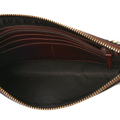 Gucci GG Supreme Monogram Wrist Wallet Black 5 of 8