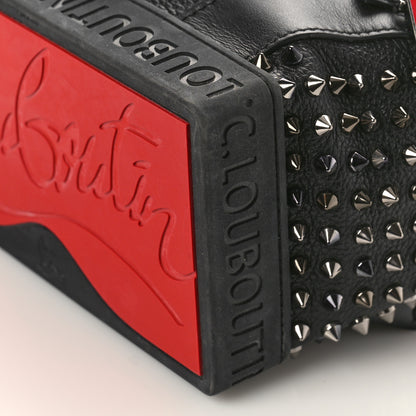 Christian Louboutin Calfskin Spiked Small Explorafunk Backpack Black 8 of 8