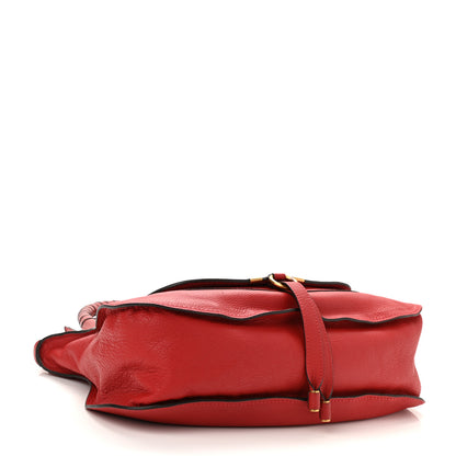 Chloe Calfskin Medium Marcie Satchel Red 3 of 10