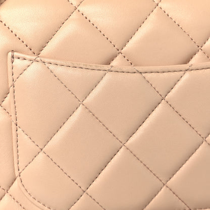 Chanel Lambskin Quilted Small Trendy CC Dual Handle Flap Bag Beige 11 of 11