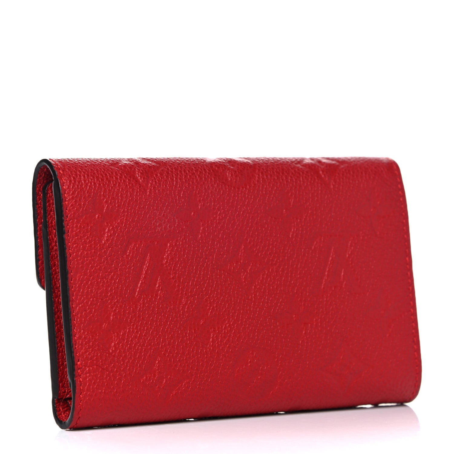 Louis Vuitton Empreinte Compact Curieuse Wallet Cherry 3 of 10
