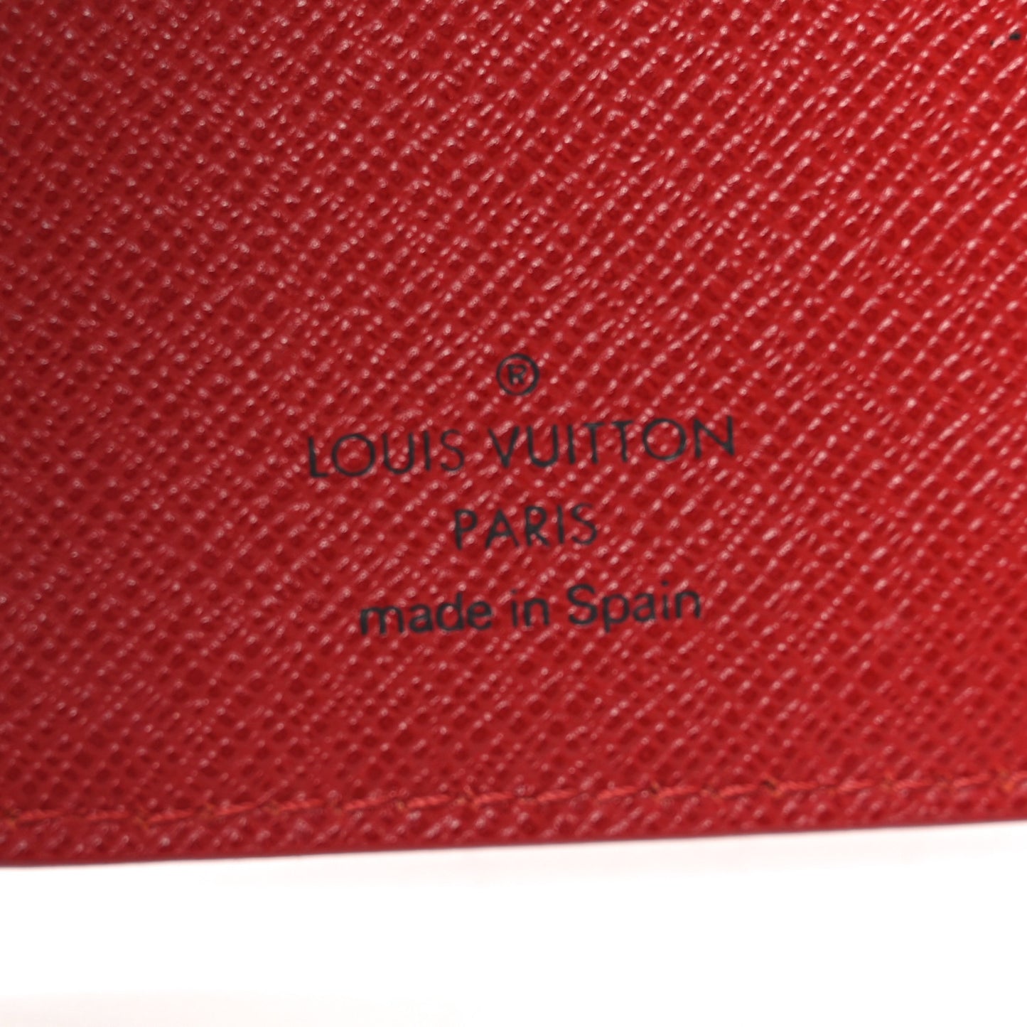 Epi Small Ring Agenda Cover Red