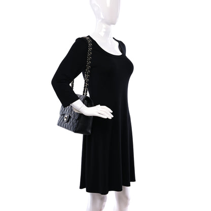 Chanel Caviar Quilted Jumbo Single Flap Black 3 of 13