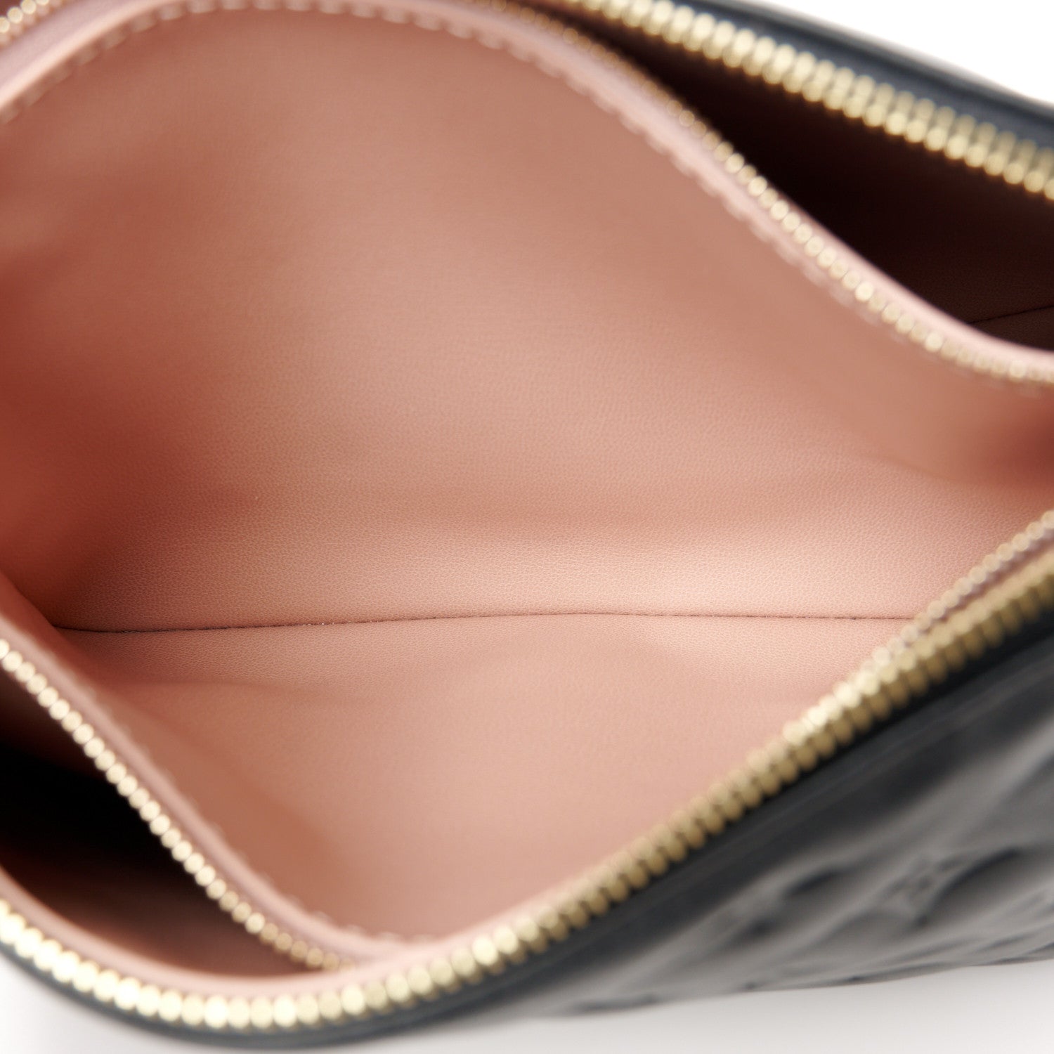 Louis Vuitton Lambskin Embossed Monogram Coussin PM Black 6 of 12