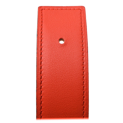 Hermes Swift Epsom 32mm Belt Strap 75 30 Capucine Orange 6 of 9