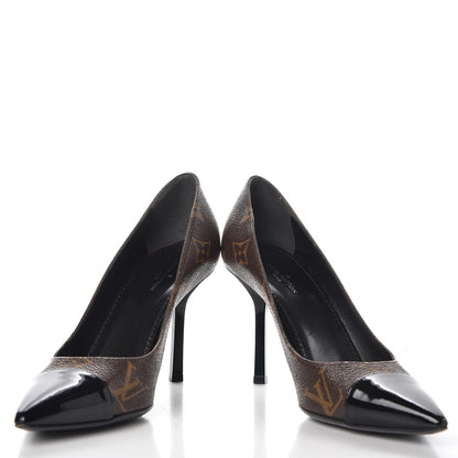 Louis Vuitton Patent Monogram Fetish Pumps 34.5 6 of 11